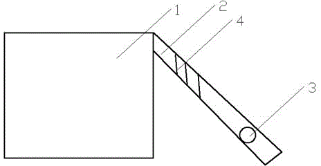 Bracket of solar power generation system