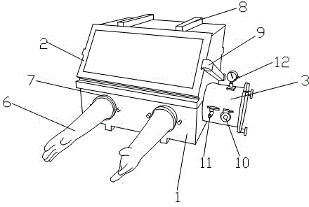 Vacuum glove box