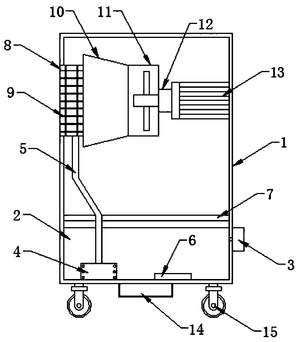 Domestic movable air cooler