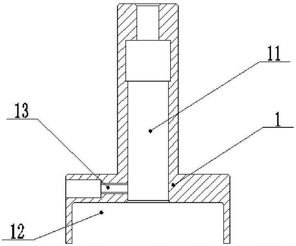 Gauge of internal conical face depth