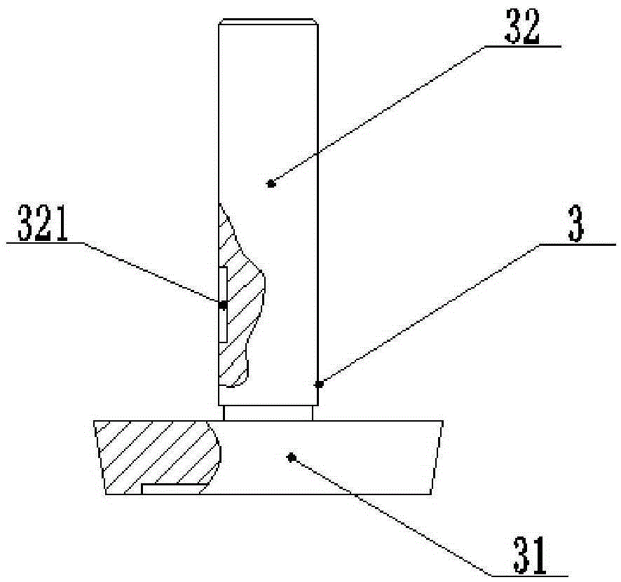 Gauge of internal conical face depth