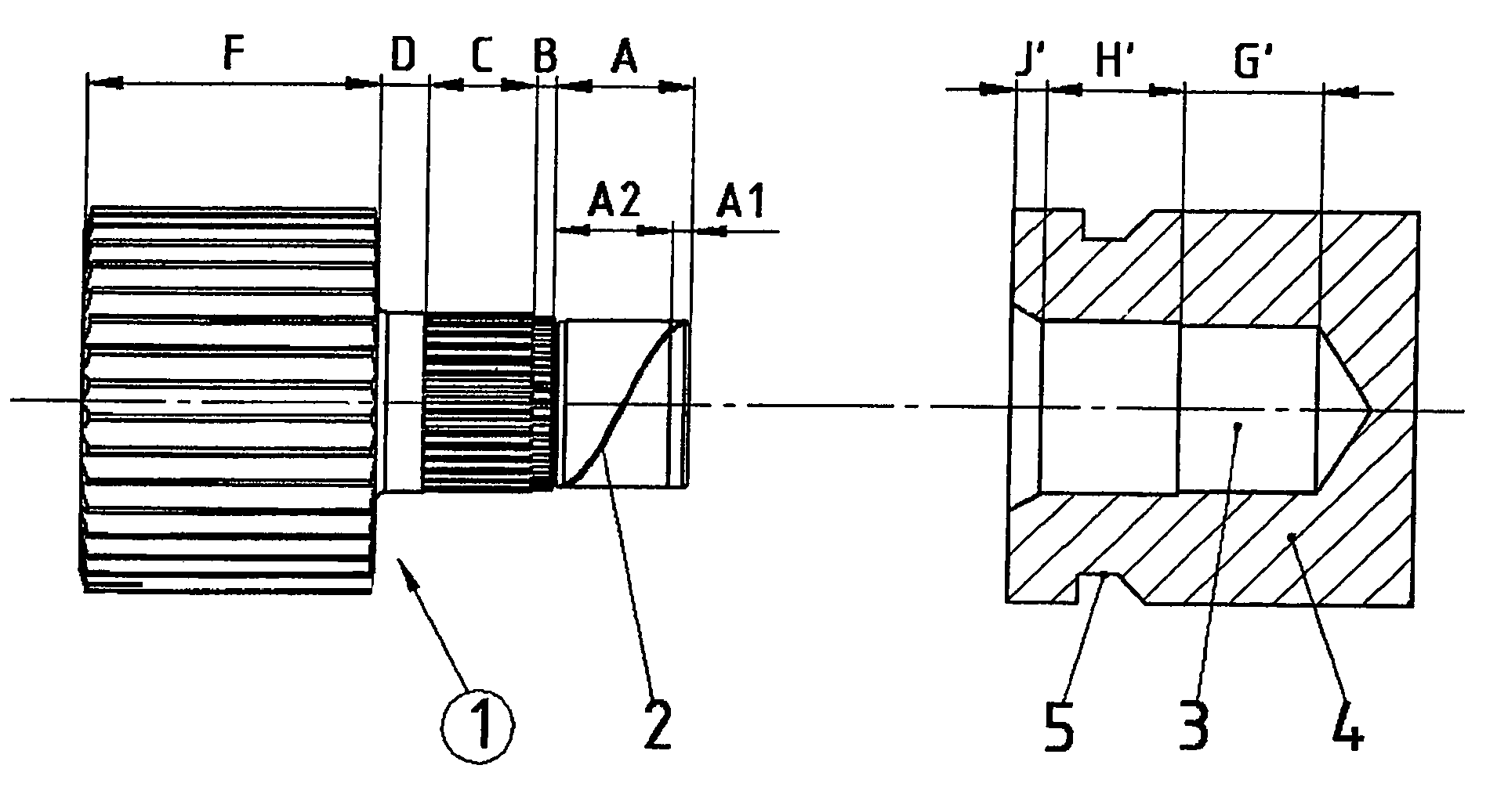 Series of shafts and manufactoring method