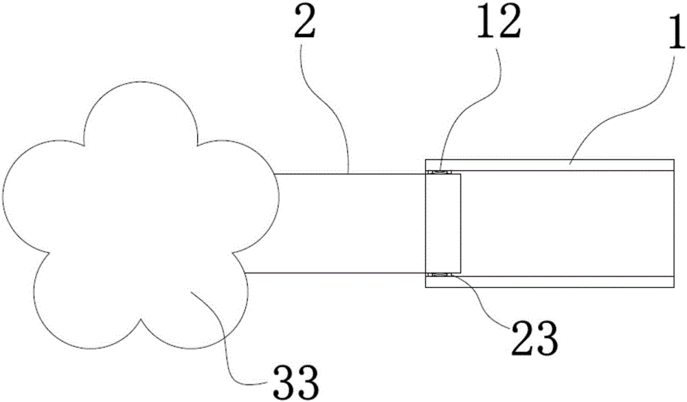 Jacking type lock catch device and experimental animal cage box