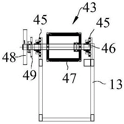 Electric roll-down projection screen