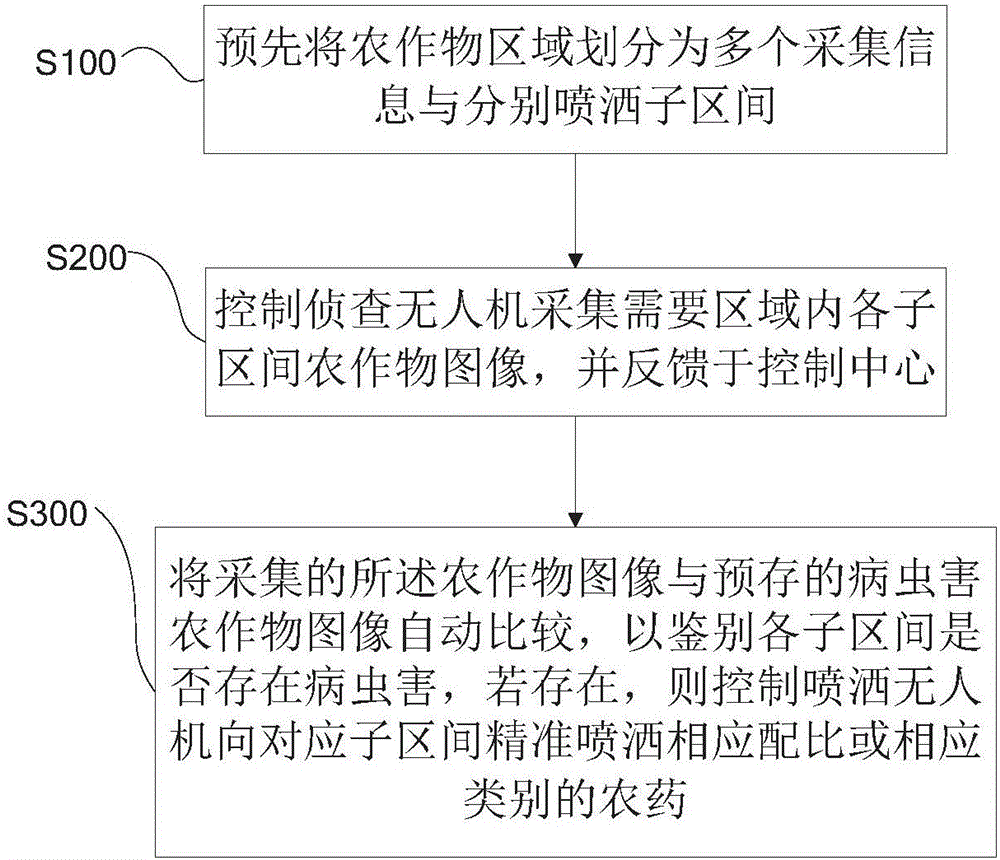 Method and system for intelligent identification and accurate pesticide spraying using unmanned aerial vehicles