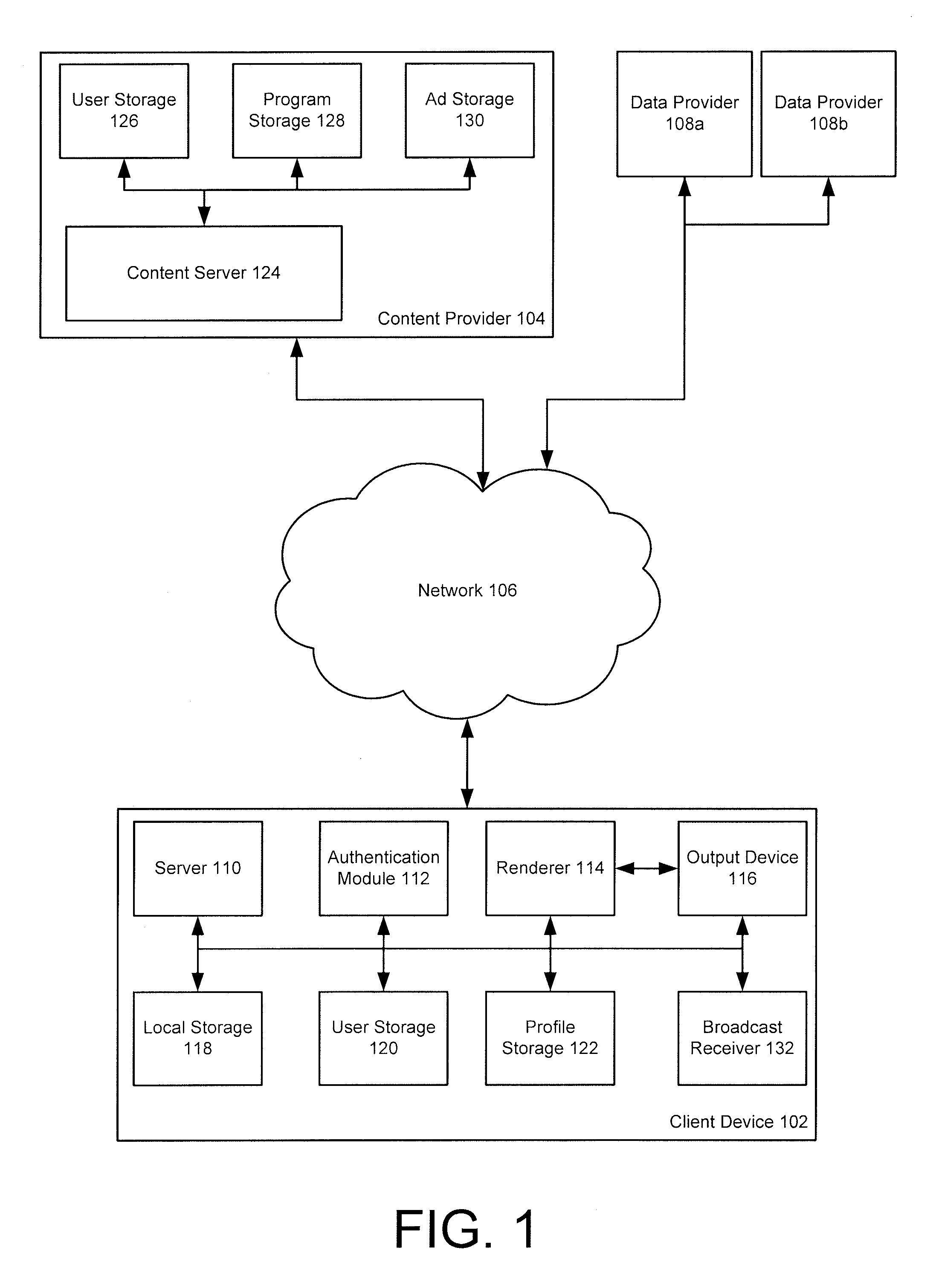 System and method for providing dynamically updating applications in a television display environment