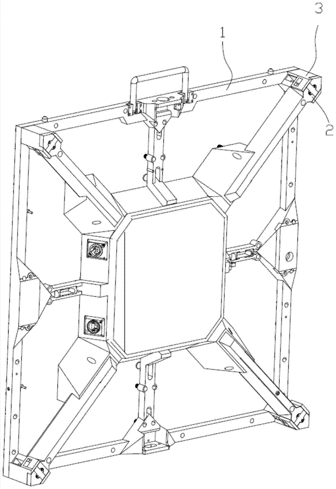 Protection device for LED display screen corners