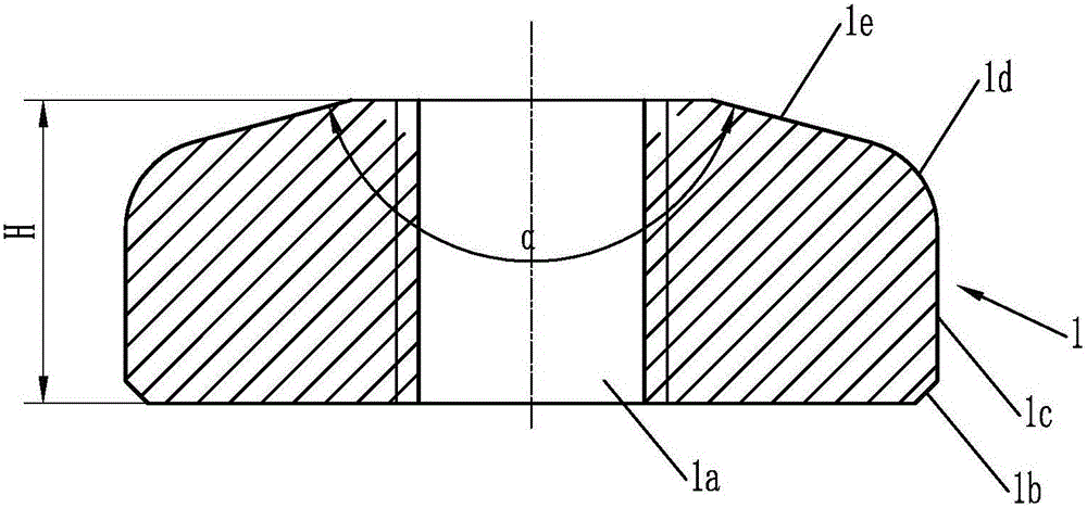 Vehicle frame connector on shock absorber