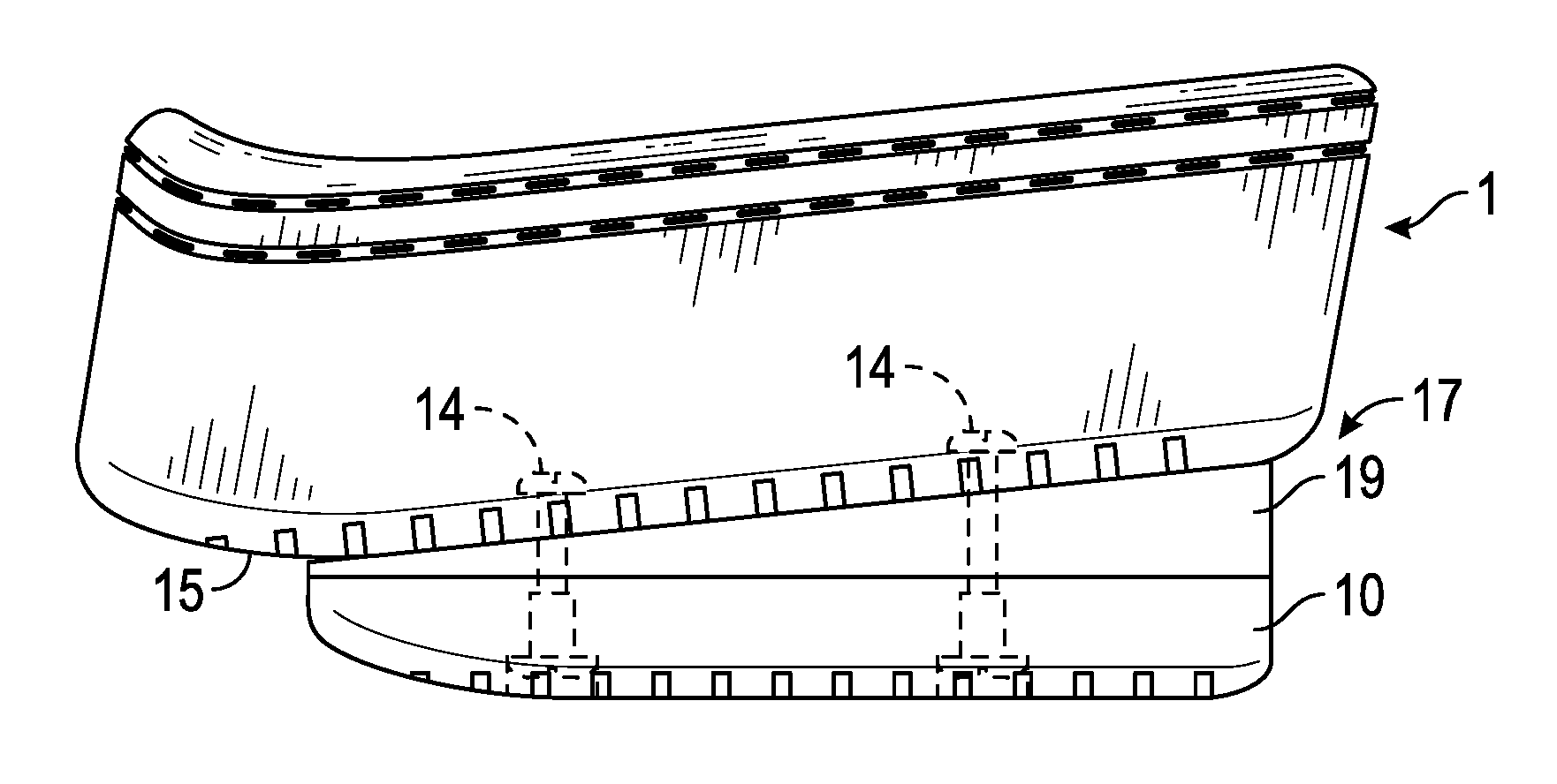 Rocker Shoe and Attachment for an Equine Boot Assembly