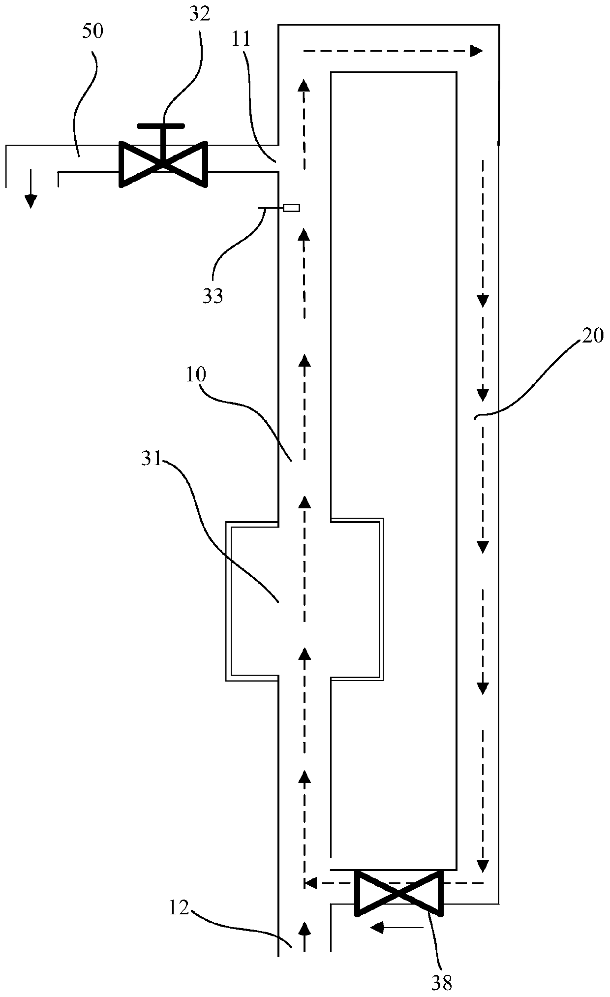 Device used for heating drinking solution and water drinking equipment