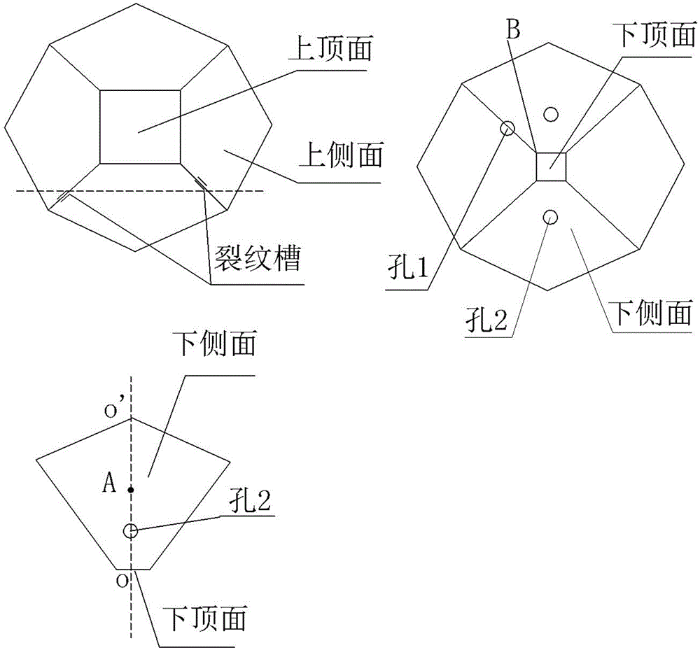 Detection method for inner defects of polyhedral hard alloy anvil cell