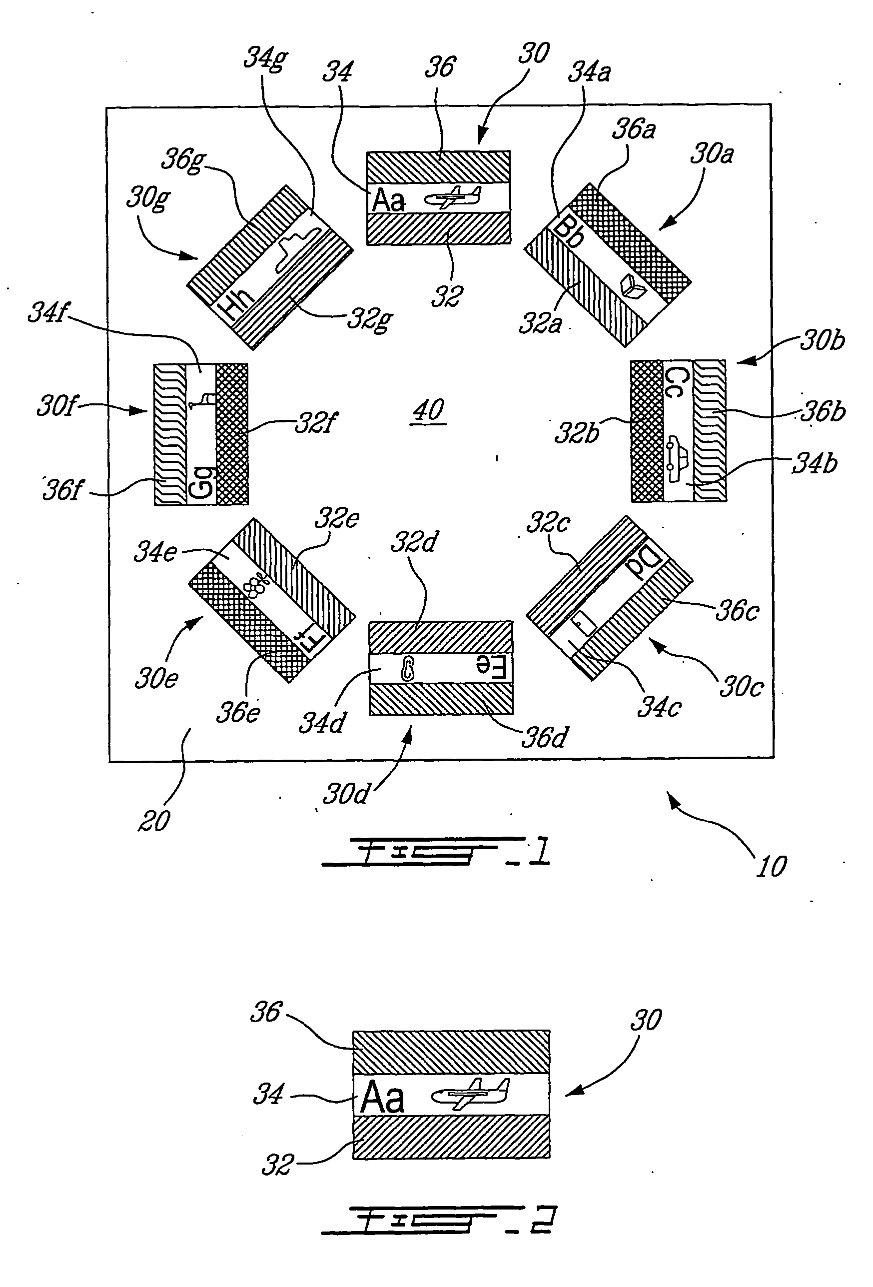 Educational playing surface