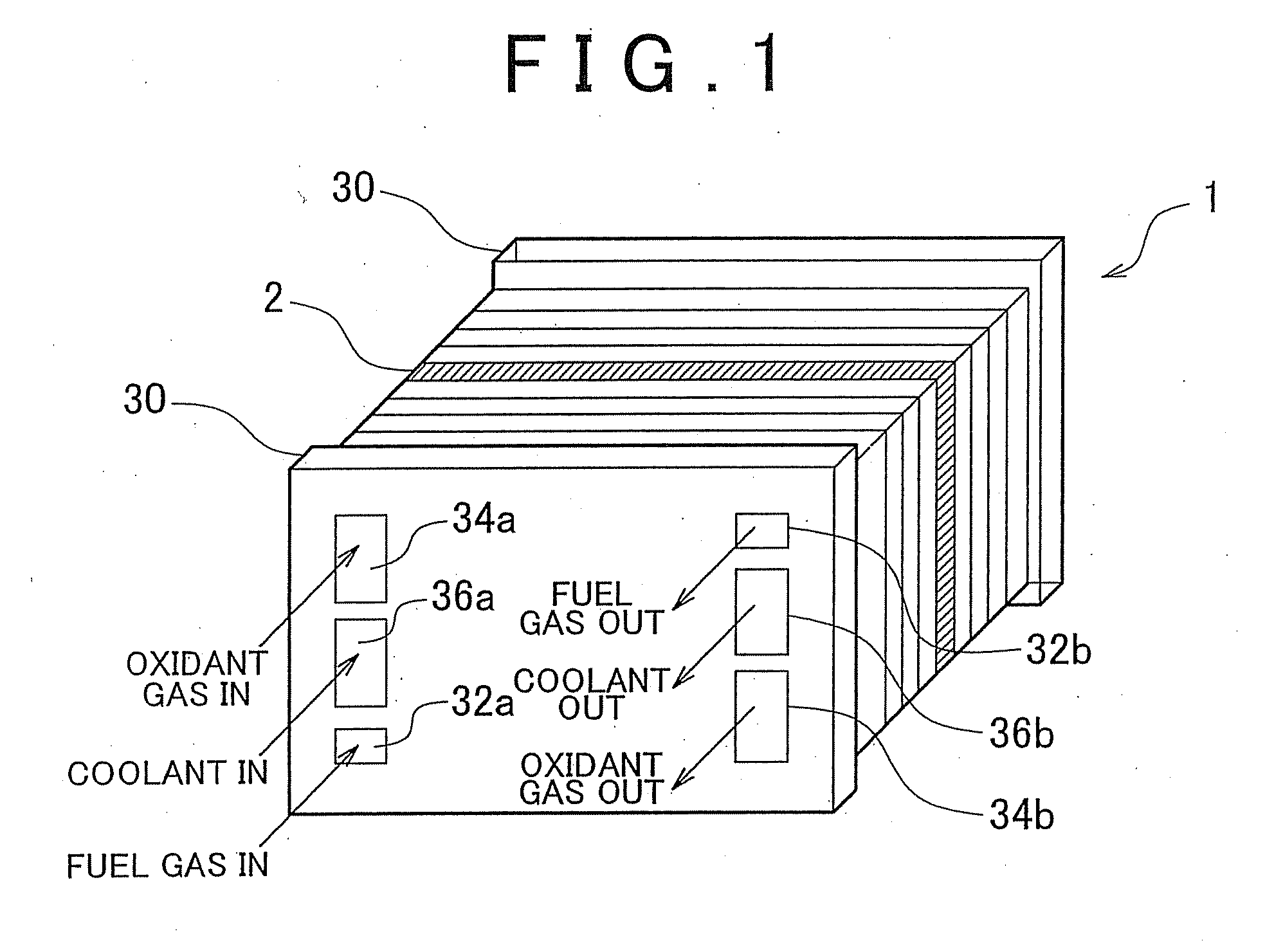 Fuel cell and fuel cell stack