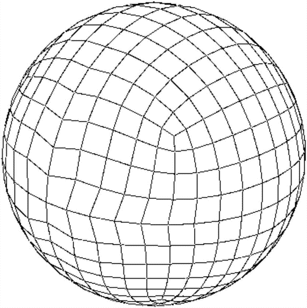 Method for establishing hail model based on interposition of cohesion between two arbitrary units