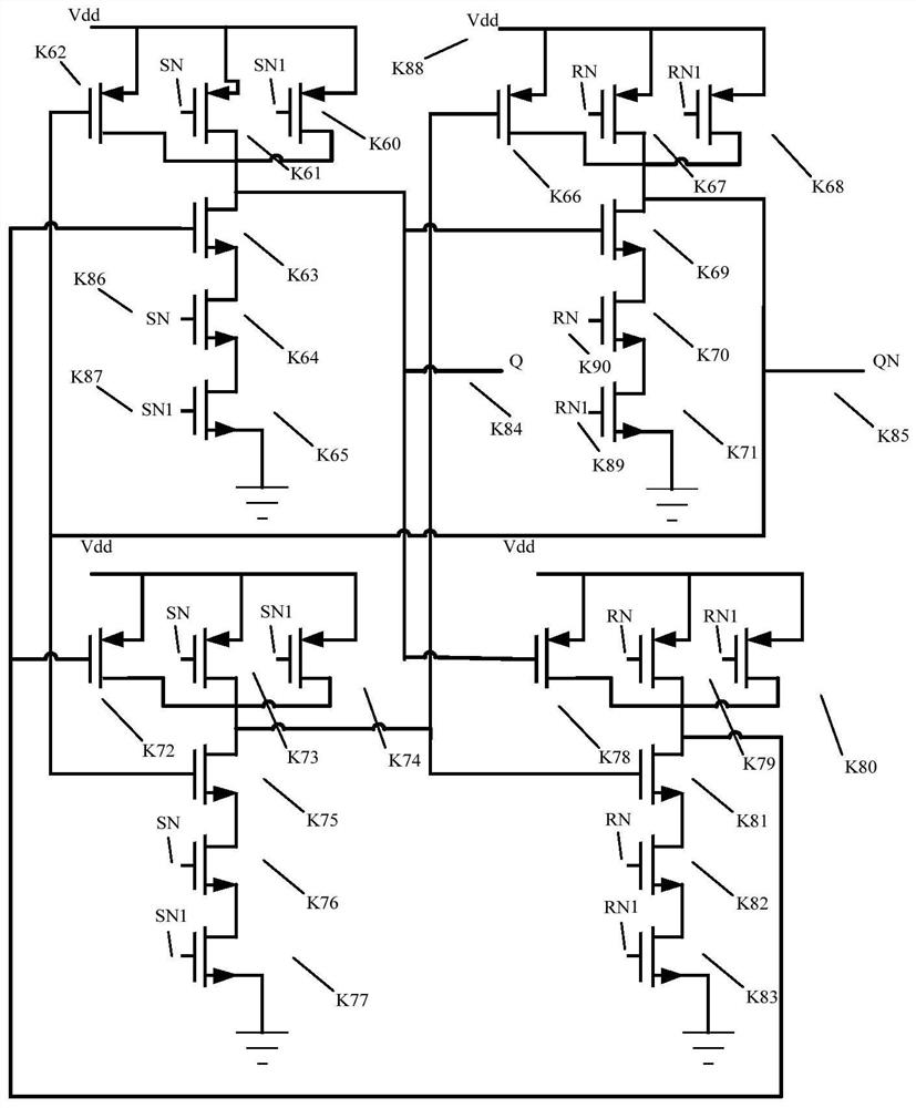 Single event hardened clock control circuit and control method in a programmable configuration logic block