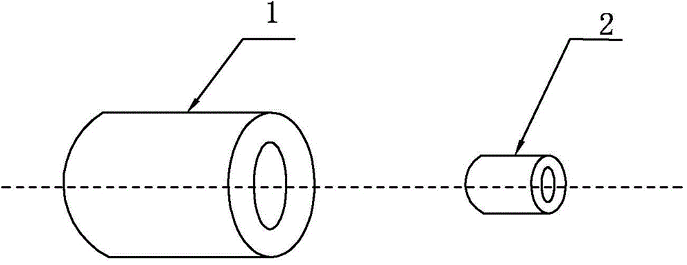 No damage test device of permanent magnet magnetic field intensity