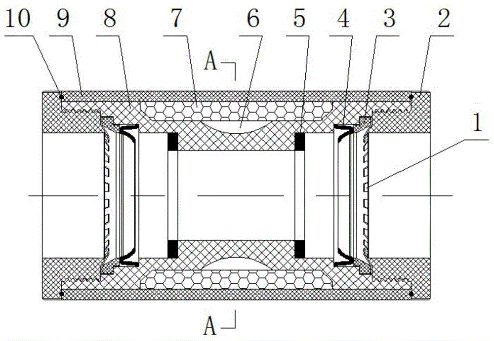 Insulation pipe connector