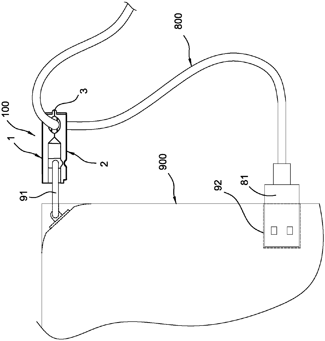 Cable clamp