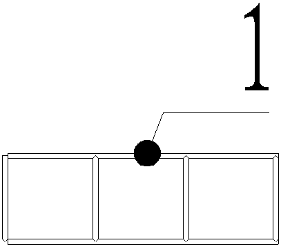 Sludge (or slit) pond floating greening treatment process structure