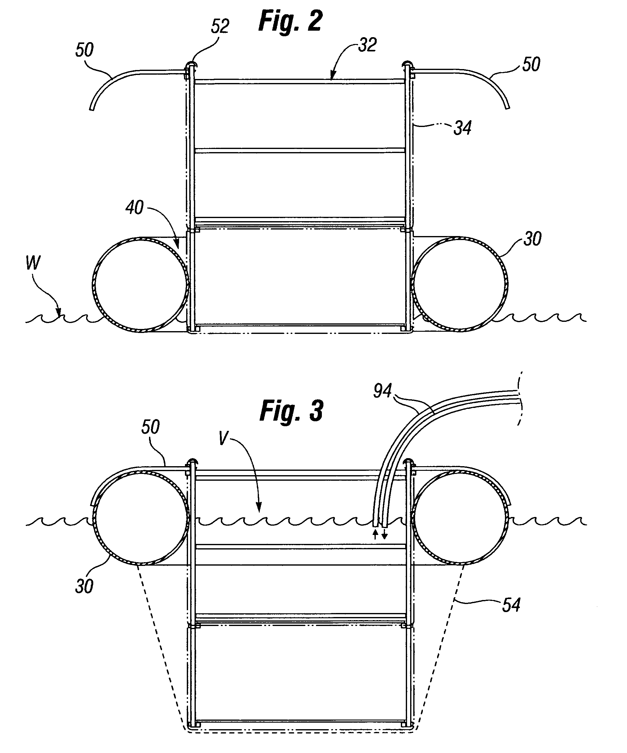 Methods of deploying a portable floating hot tub