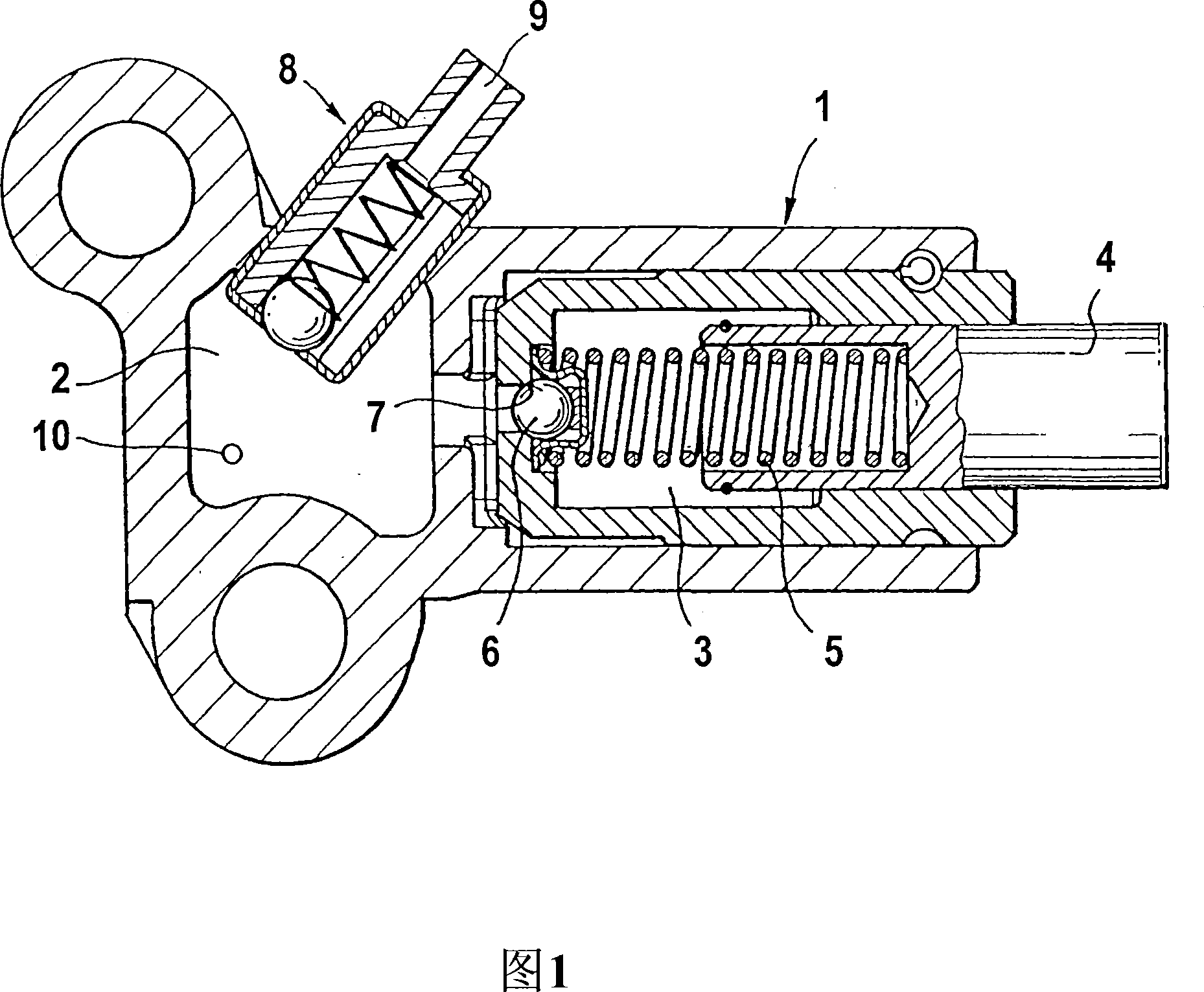 Reduced piston-pressure hydraulic chain adjuster