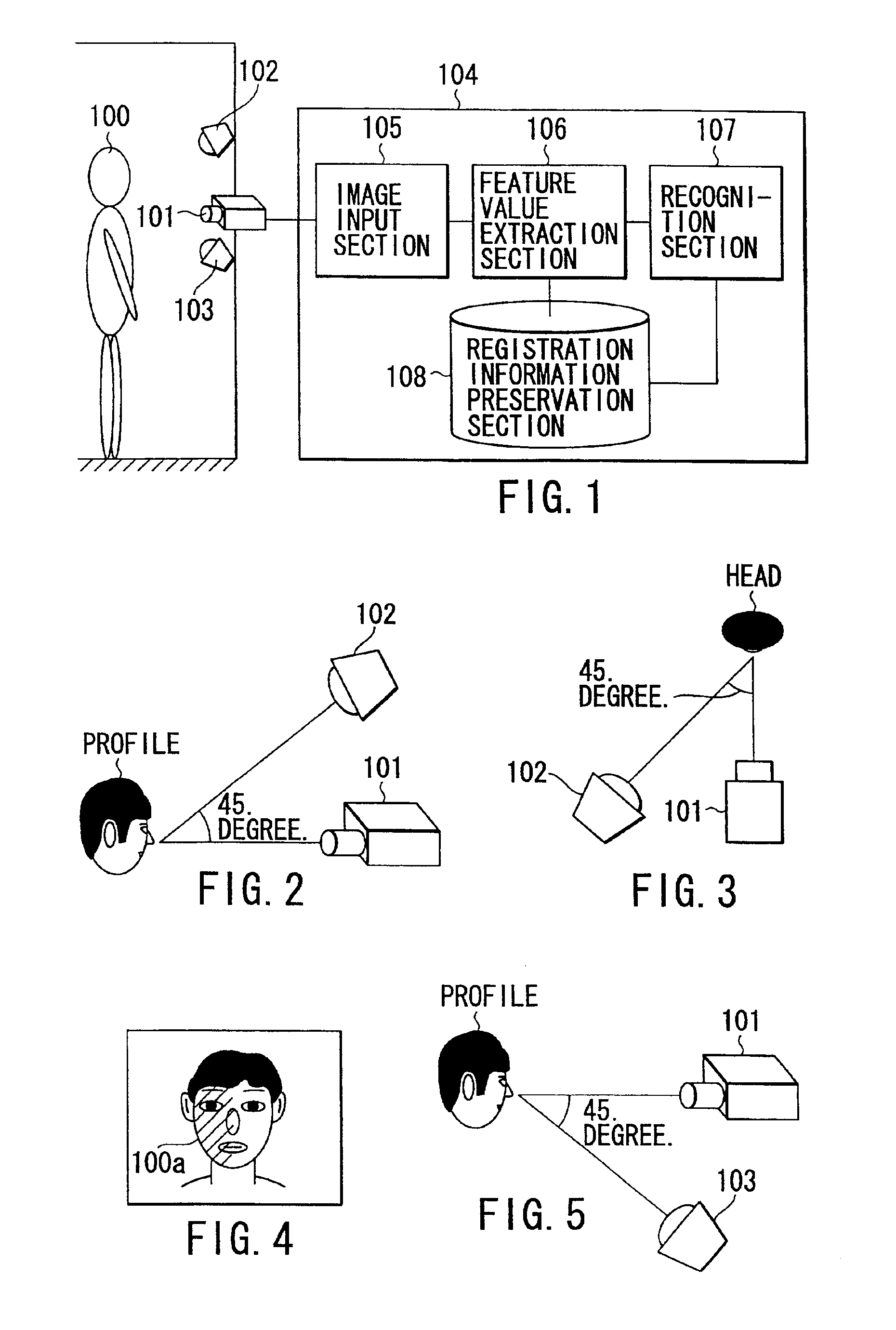 Facial image recognition apparatus