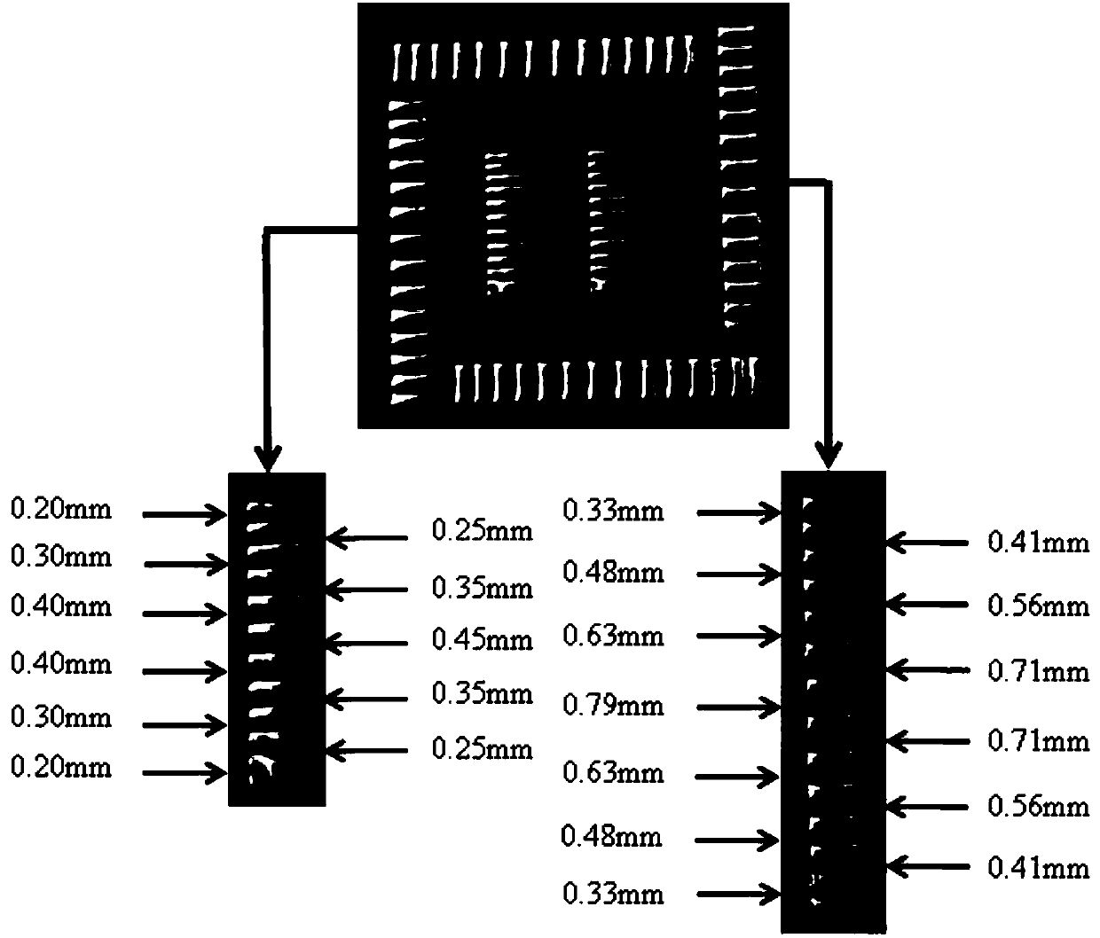 Lead-free soldering paste for fine distance of 0.25 mm and preparing method of lead-free soldering paste