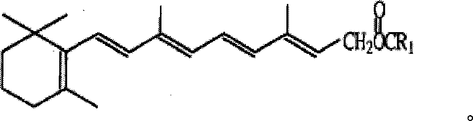 Method for producing improved vitamin A acetic ester