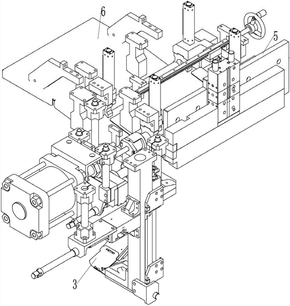 Pipe barrel and bottom valve assembling machine with video monitoring function