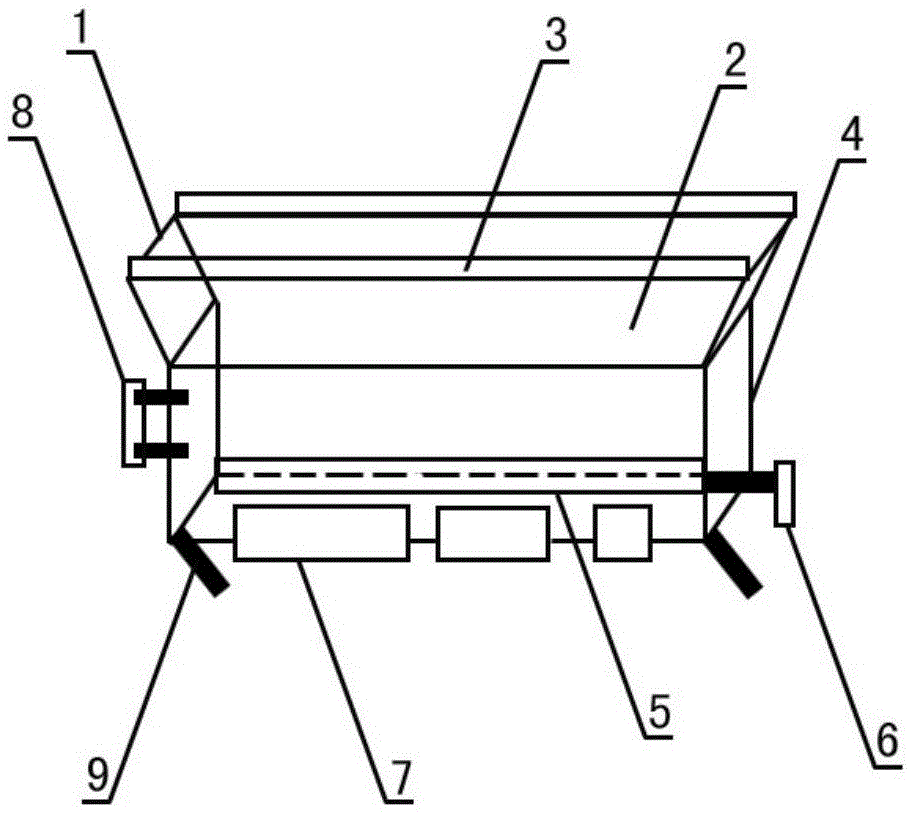 Regulable blanking device