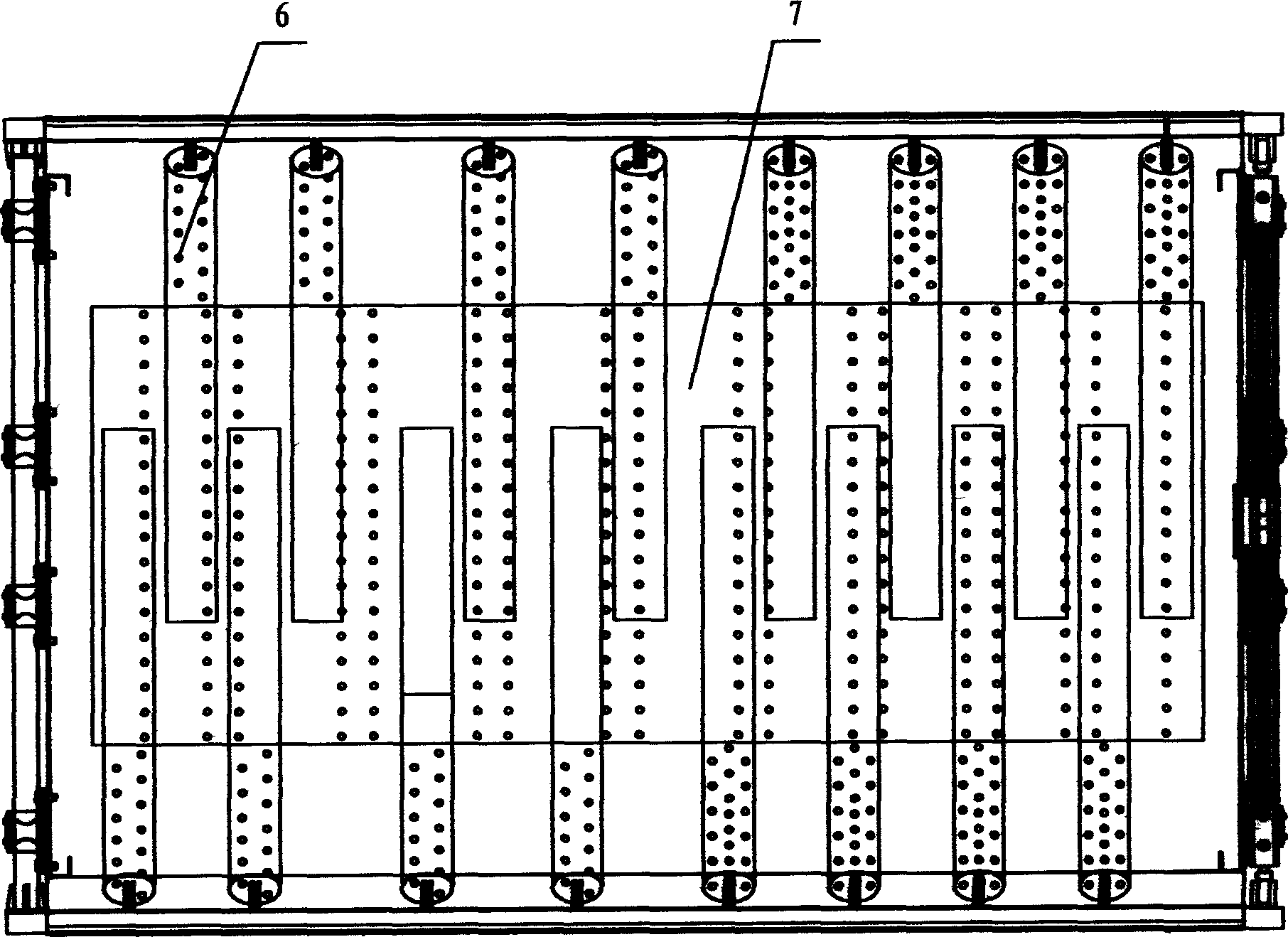 Heater of heat recovery for asphalt pavement