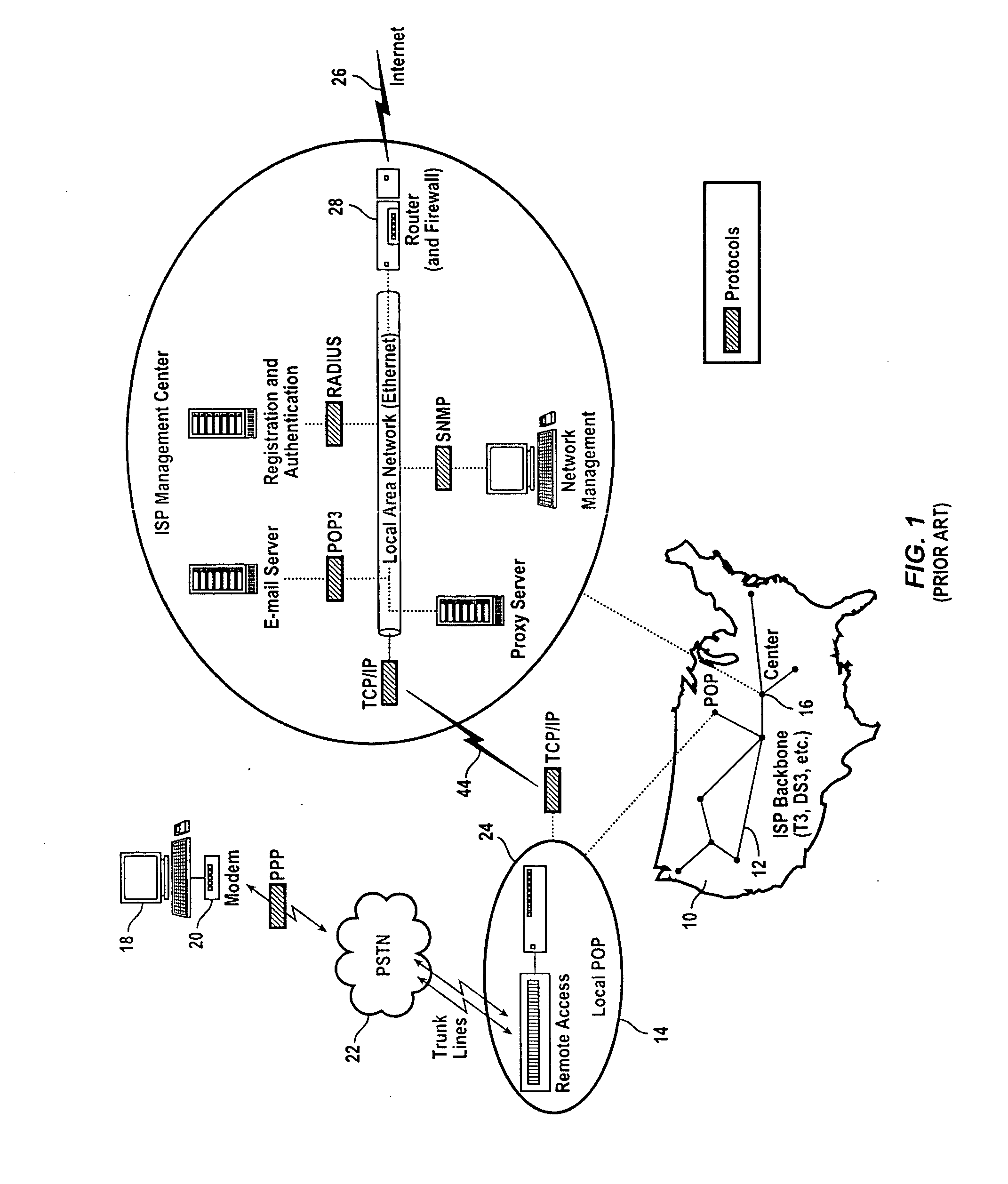 Method and system for network access over a low bandwidth link