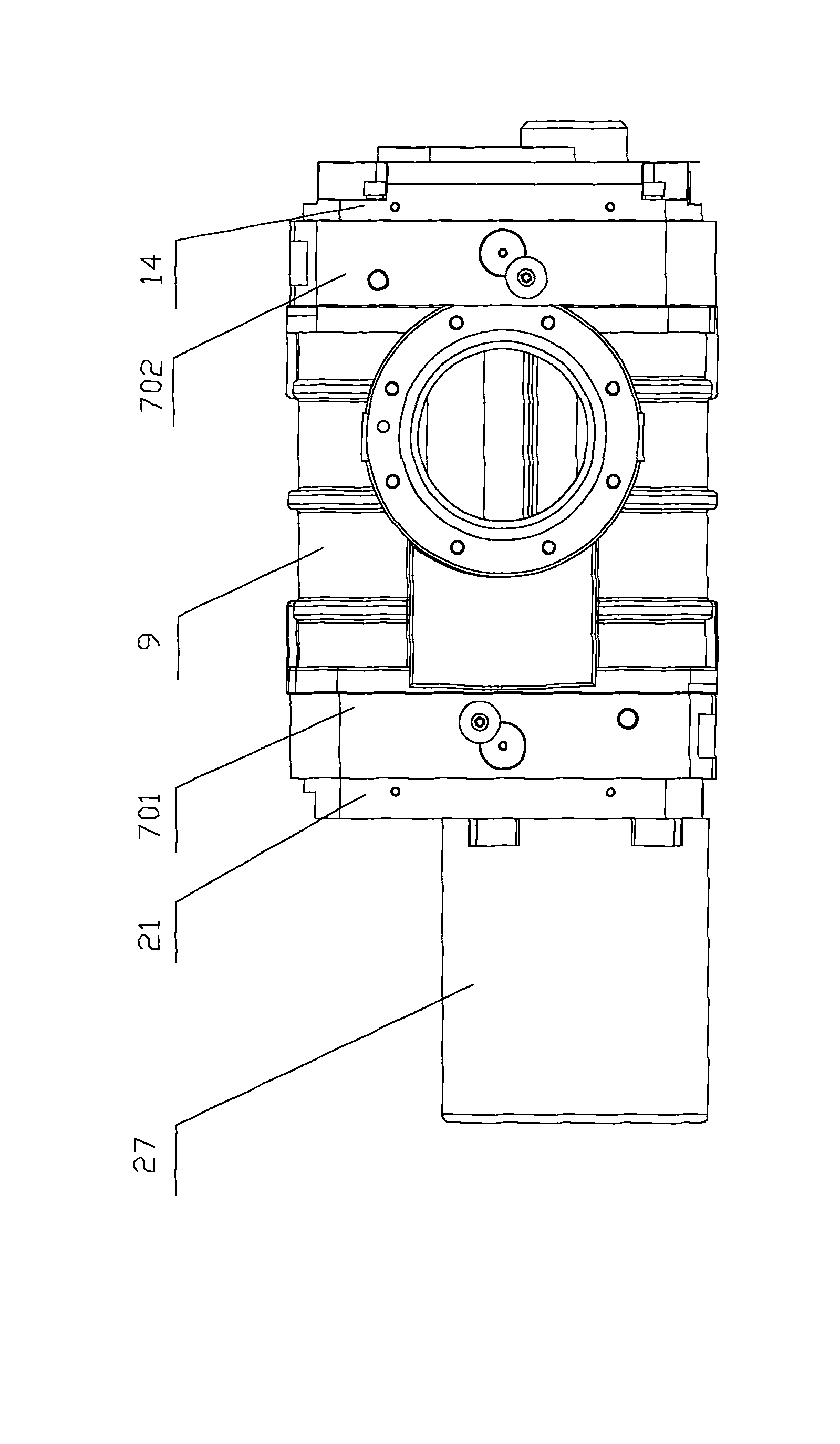 Roots vacuum pump