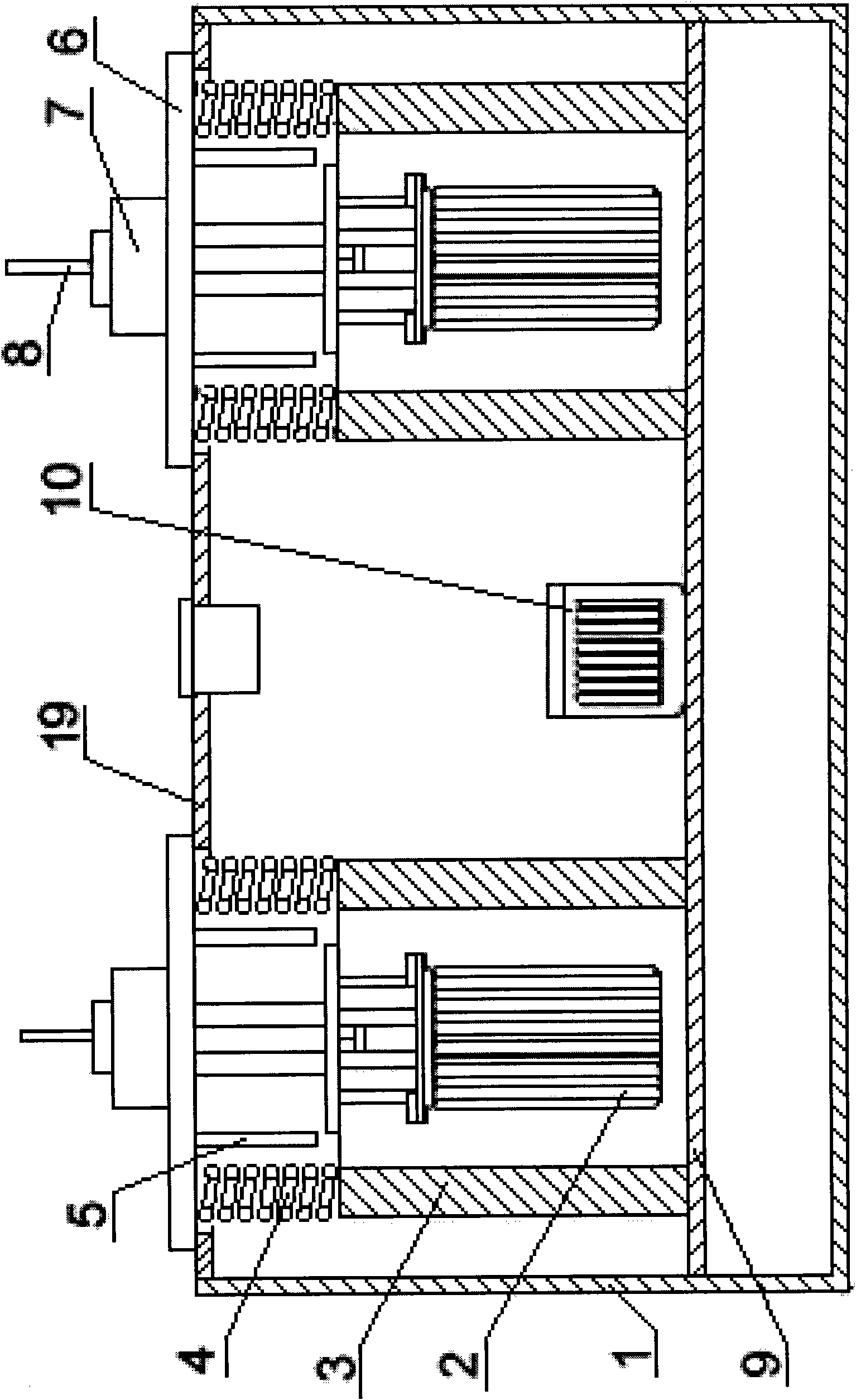 Portable tester for shale gas and coal bed gas