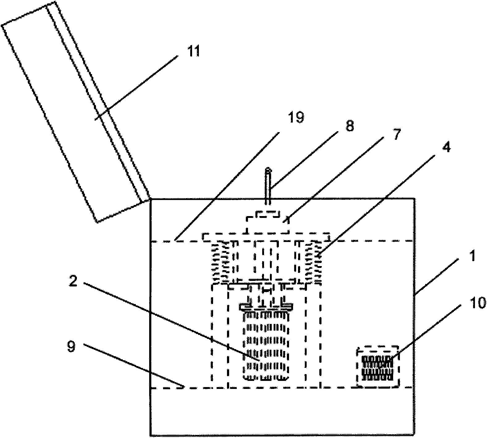 Portable tester for shale gas and coal bed gas