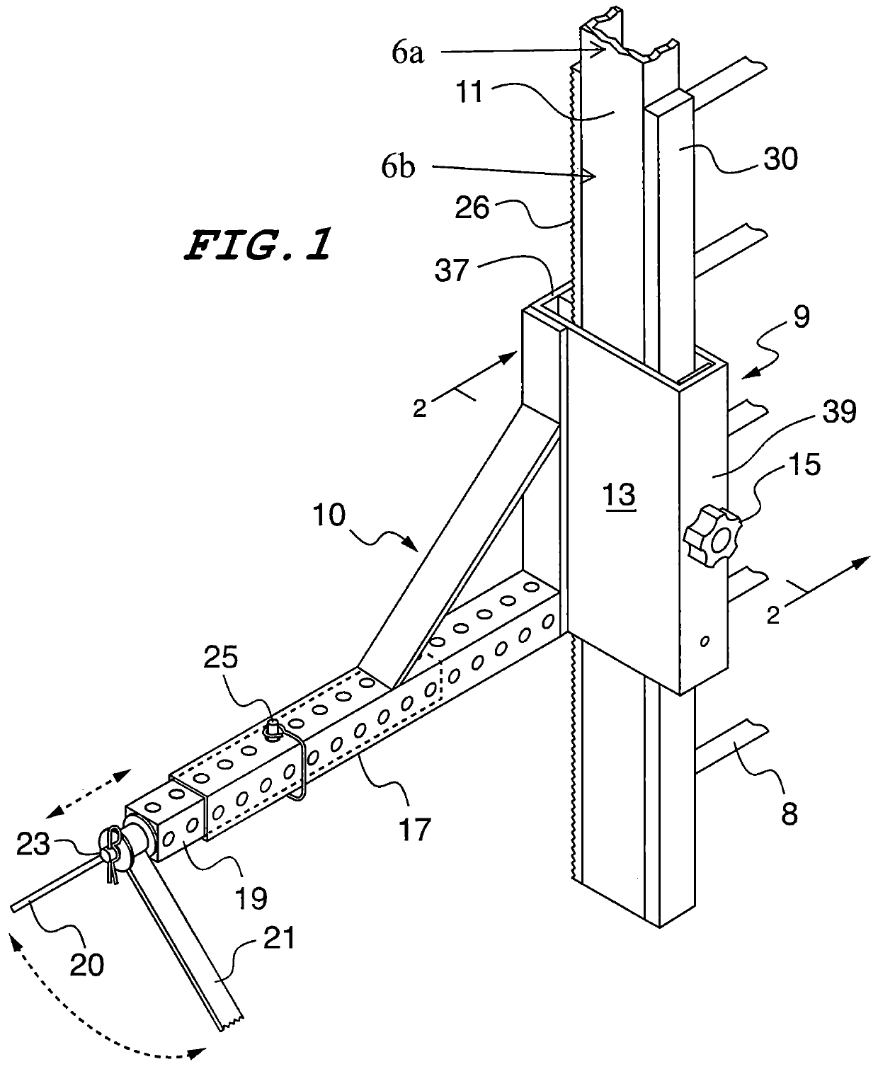 Ladder stabilizer and leveler