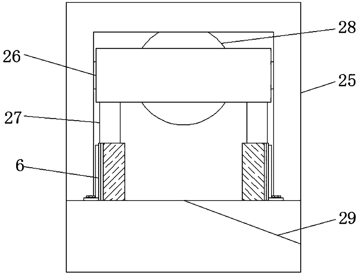 Water pipe cutting device capable of achieving precise guiding and avoiding water pipe brittle failure