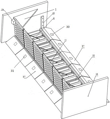 Modular automatic water retaining device