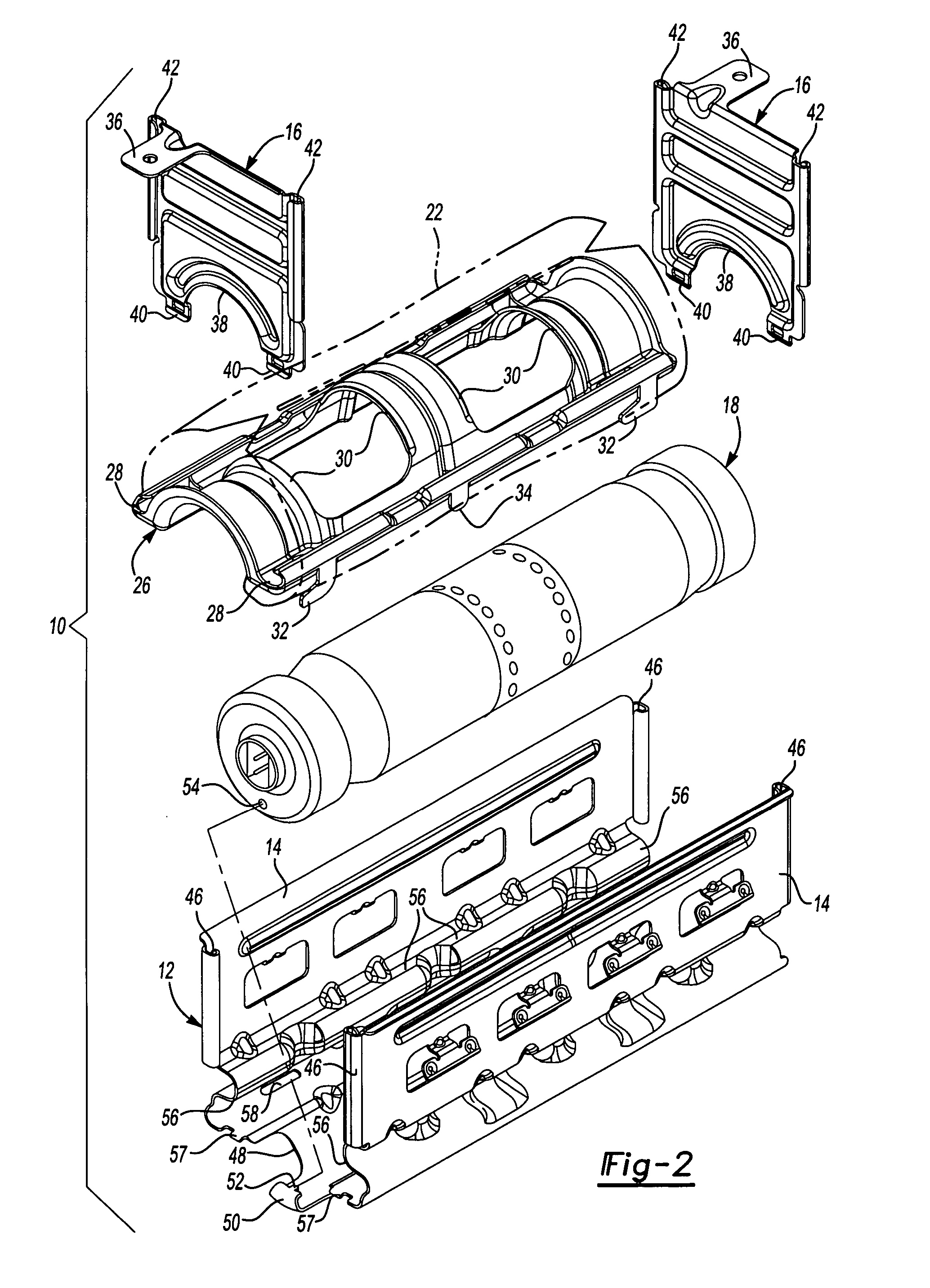 Passenger airbag module