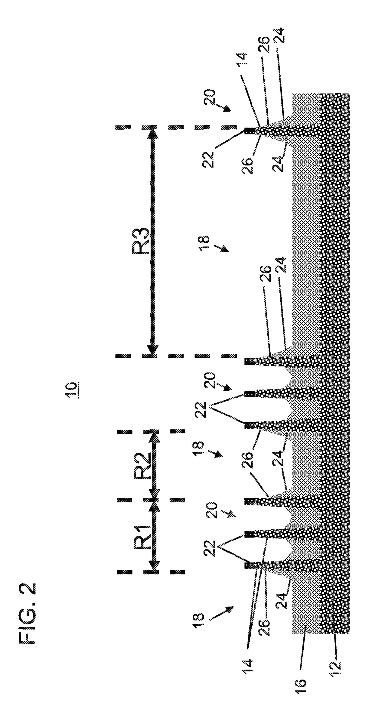 Hybridization fin reveal for uniform fin reveal depth across different fin pitches