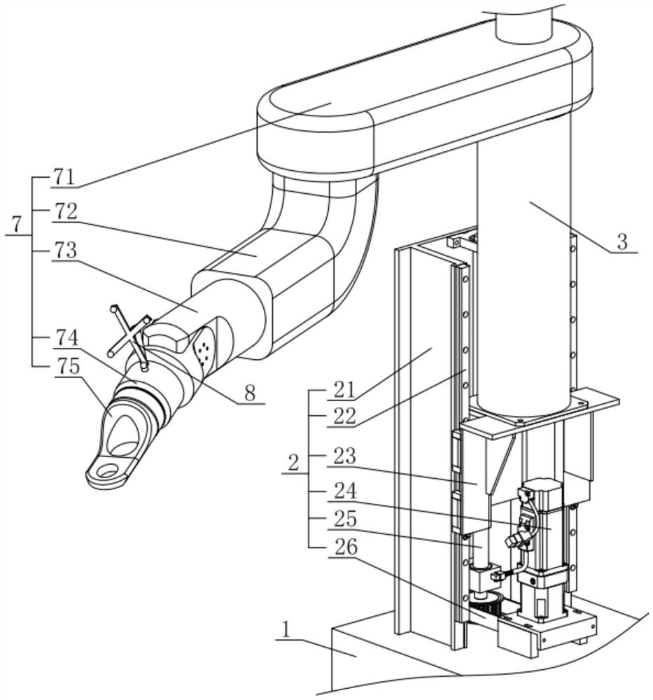 Intelligent auxiliary positioning orthopedic surgery robot system and operation method thereof