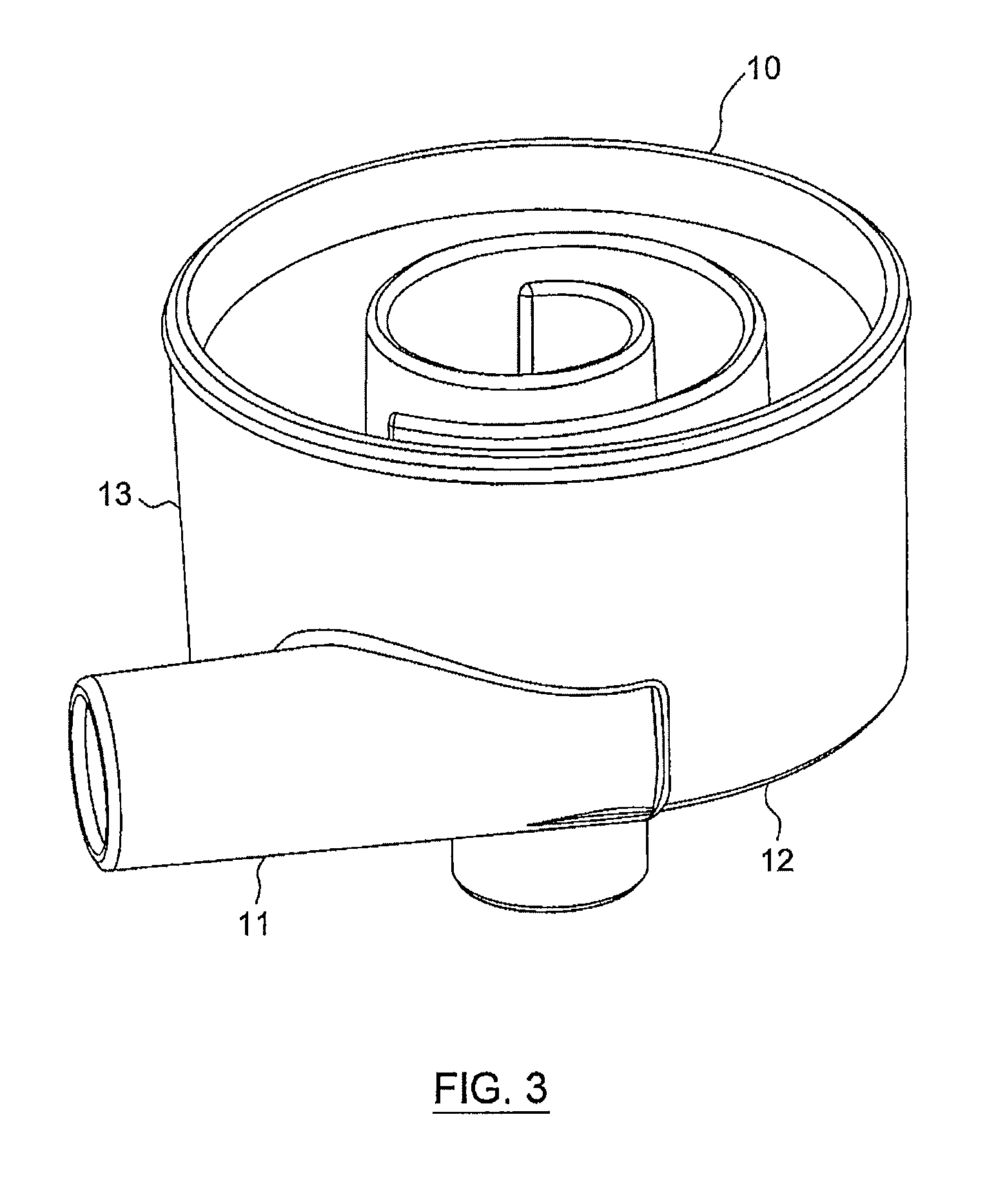 Degassing device