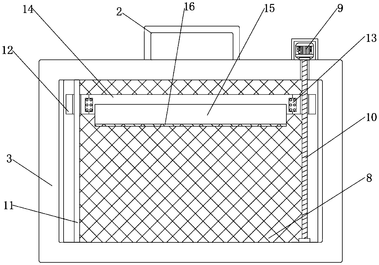 Drainage device for agricultural water conservancy project