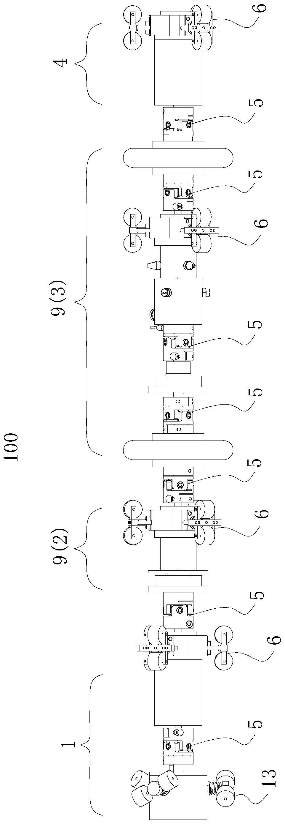 Pipeline robot