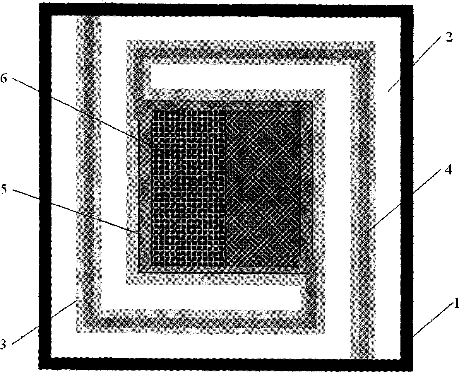 Non-refrigeration infrared detector array based on polysilicon PN junction and preparing method thereof