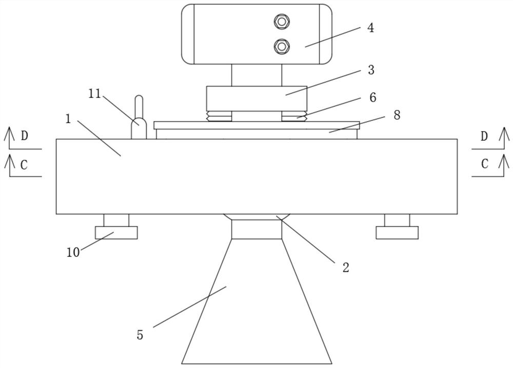 Adjustable radar liquid level meter