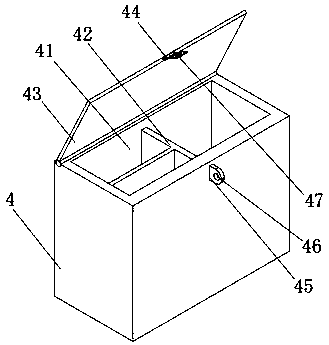 Novel concrete stirring pile machine stabilizing device