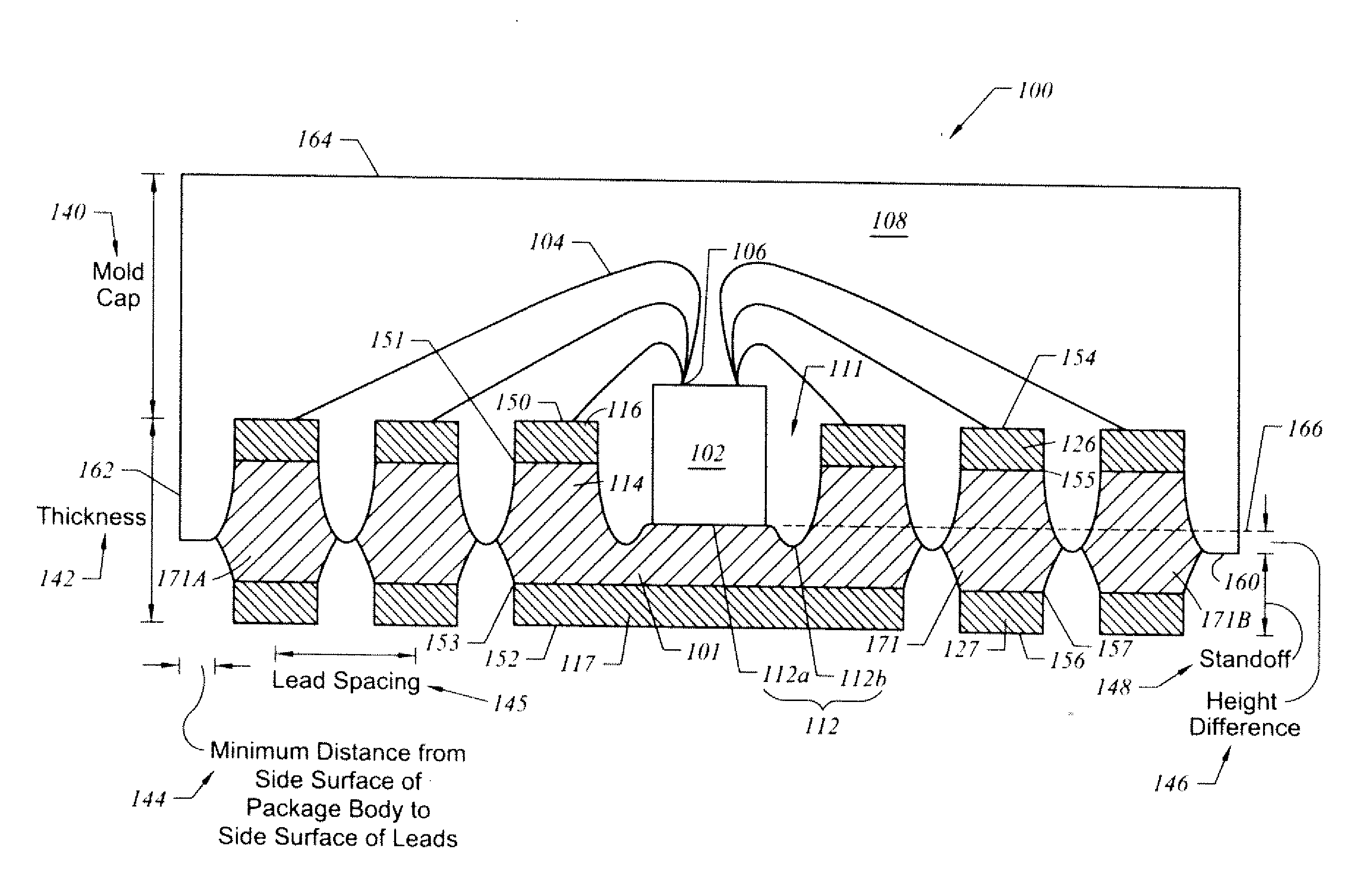 Advanced quad flat no lead chip package having a protective layer to enhance surface mounting and manufacturing methods thereof