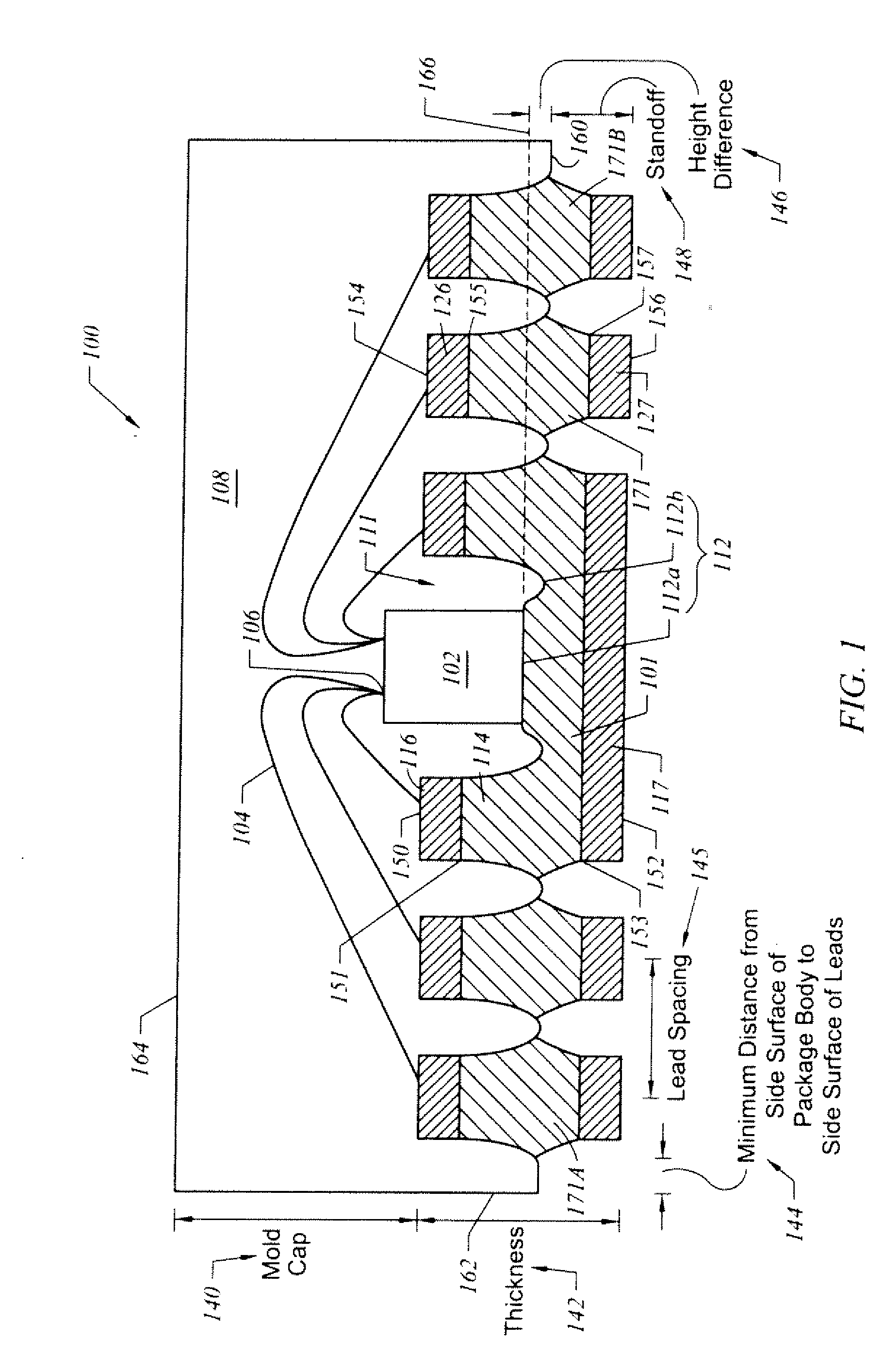 Advanced quad flat no lead chip package having a protective layer to enhance surface mounting and manufacturing methods thereof