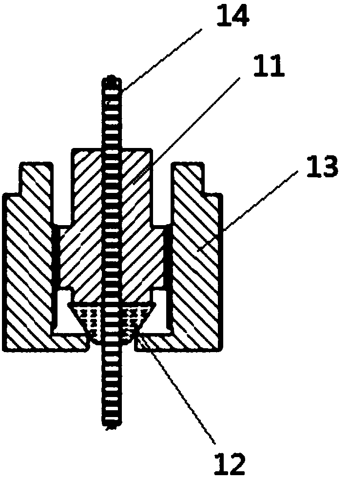 Initiation state inspection method of exploder for simulating high G value test of centrifuge